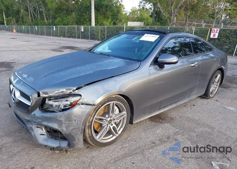 2018 Mercedes-Benz E 400 z USA, uszkodzony, nr VIN WDD1J6FB1JF021229